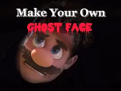 Ghost Face Reveal ghost prank template preview