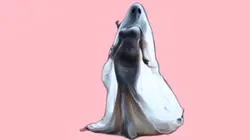 Girly Ghost ghost prank template preview