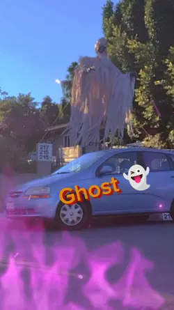 flying Ghost ghost prank template preview